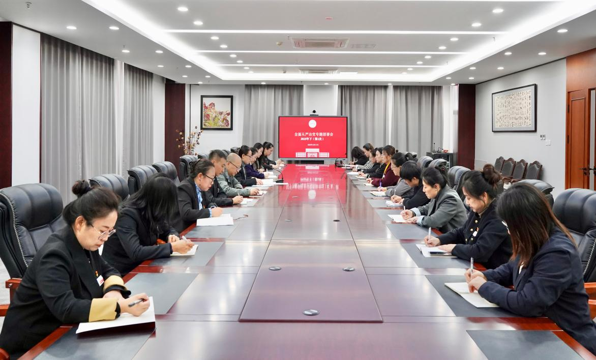 锚定全面从严治党目标  擘画党建与育人工作新蓝图
