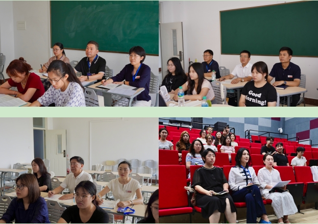 开学第一天，校领导深入课堂听课
